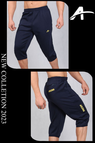 شلوارک بلند مردانه پارچه غواصی آرشا