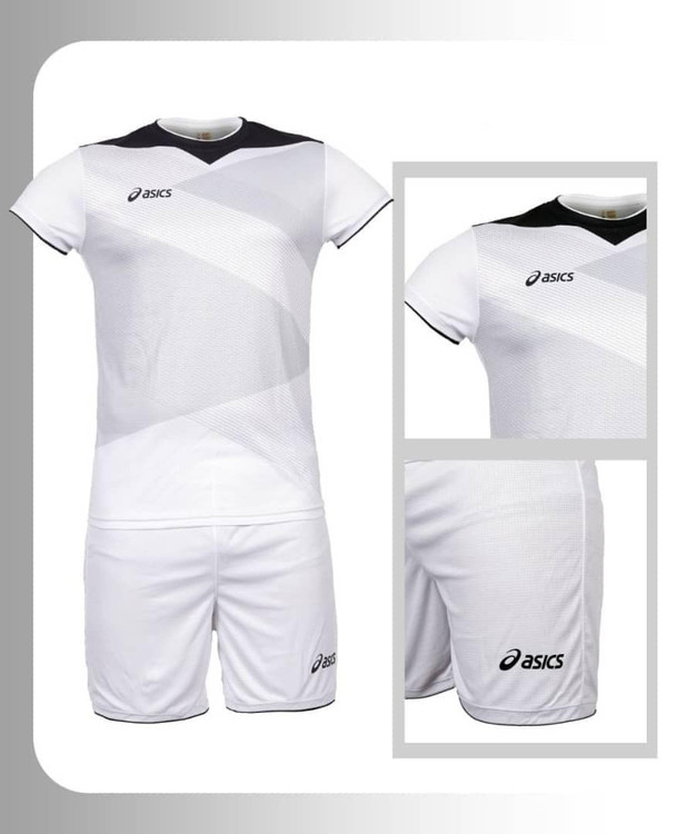 پیراهن شورت والیبالی پارچه فلامنت گرم بالا اسپرت اسیکس