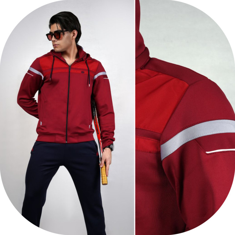 ست گرمکن شلوار اسکتیک مردانه پارچه غواصی