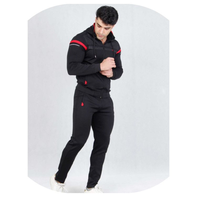 ست گرمکن شلوار اسکتیک مردانه پارچه غواصی