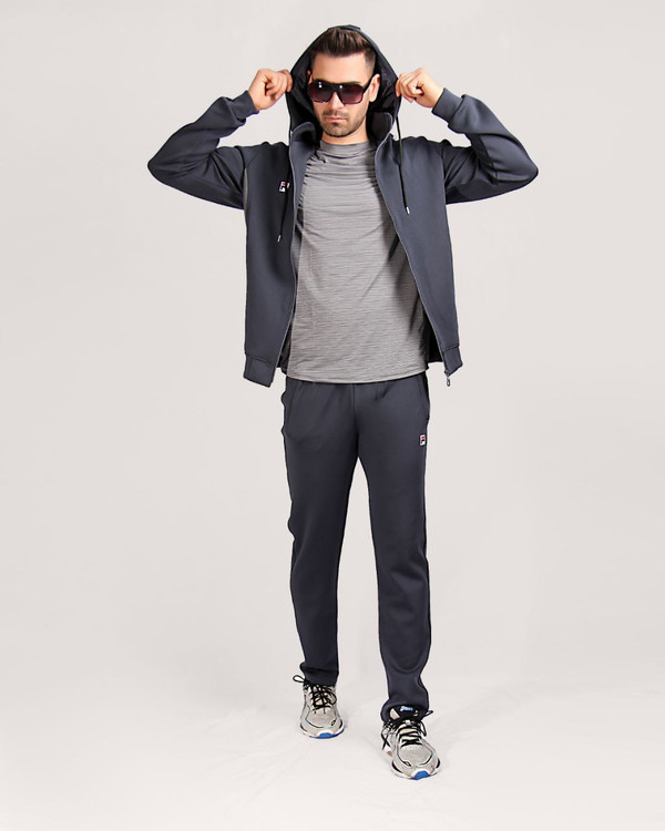 ست گرمکن و شلوار مردانه مدل فیلا با پارچه غواصی گرم بالا