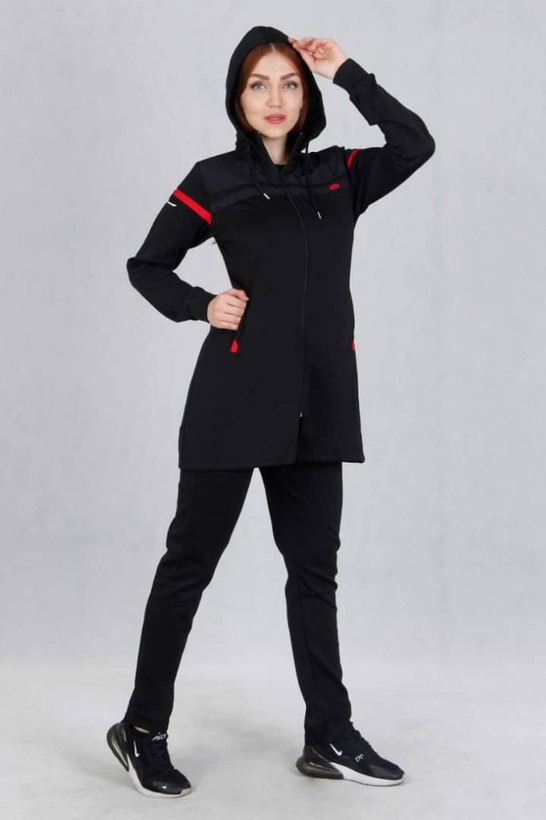 ست مانتو شلوار پارچه غواصی اسکتیک