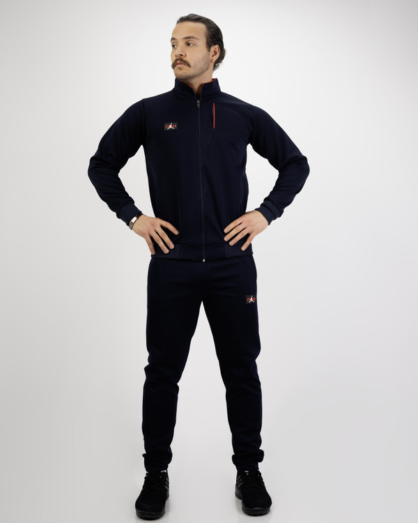 ست گرمکن شلوار پارچه غواصی اسپرت جردن