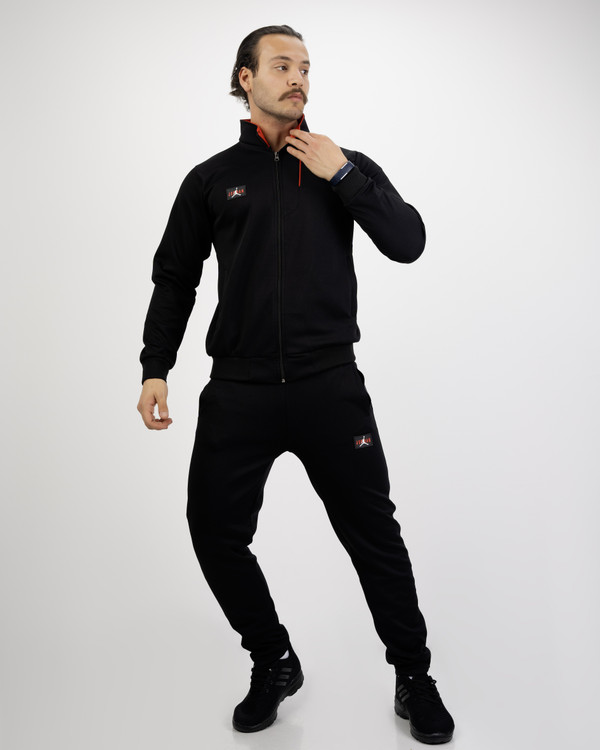 ست گرمکن شلوار پارچه غواصی اسپرت جردن