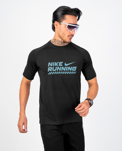 تیشرت اسپرت پارچه لاکرا نایک