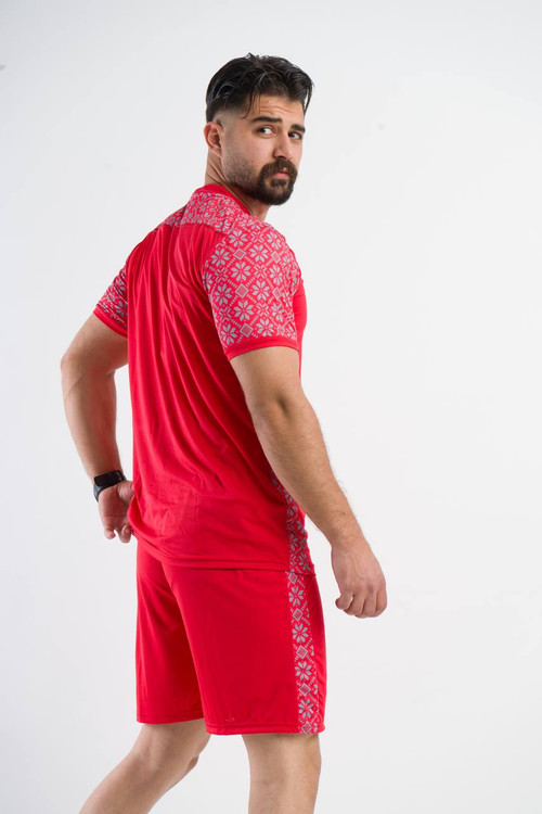 ست پیراهن و شورت ورزشی نایک مدل لاکرا سوزنی