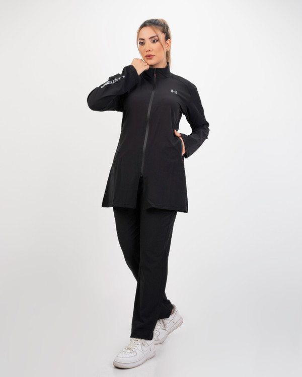 مانتو و شلوار آندر آرمور پارچه آیرو تابستانی