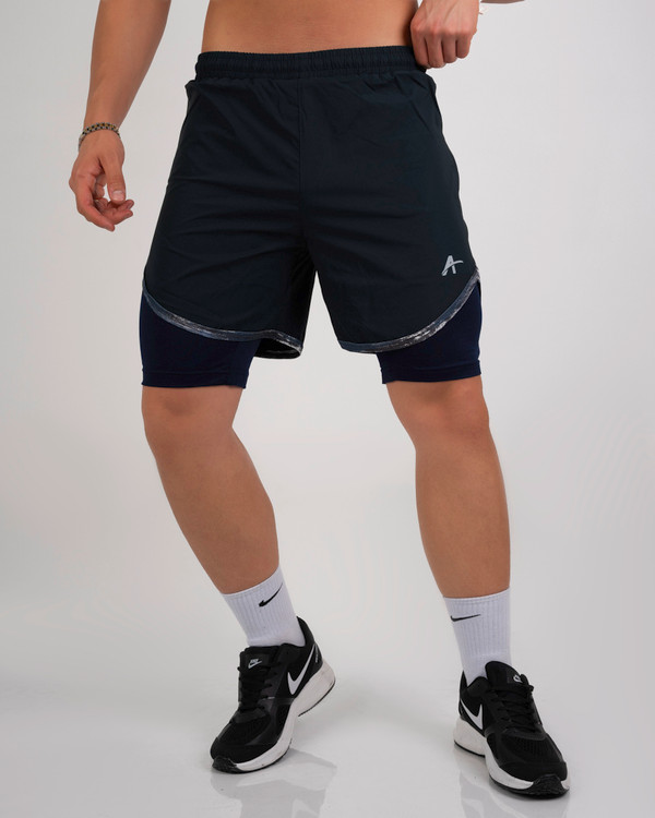 شلوارک پارچه آیرو کشاله دار مردانه مدل آرشا