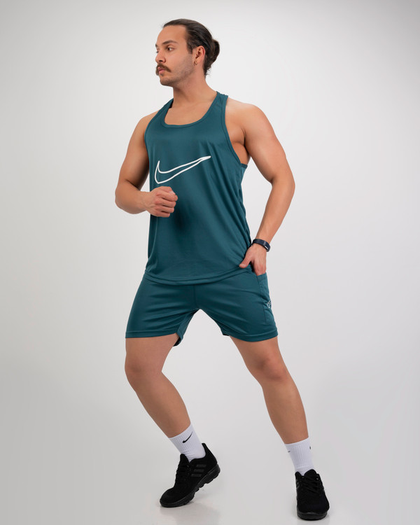 ست رکابی و شورت بدنسازی نایک