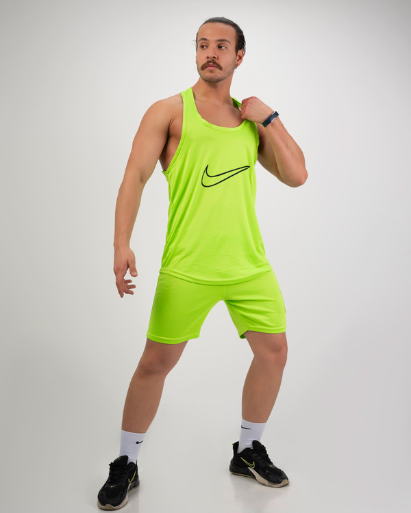 ست رکابی و شورت بدنسازی نایک